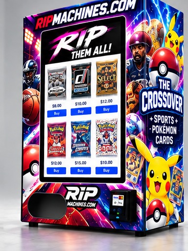 The Crossover vending machine